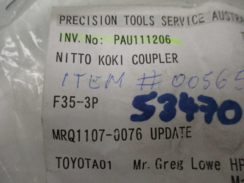 NITTO KOKI F35-3P  NSMP
