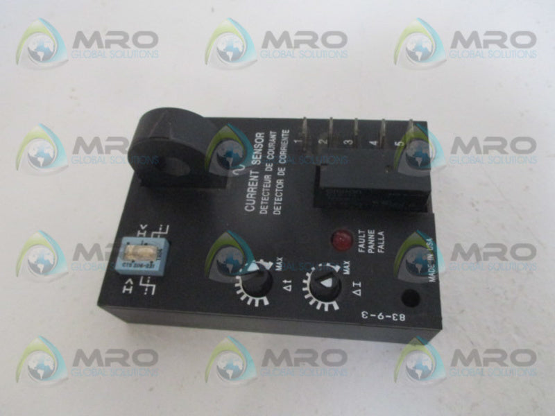 SOLID STATE CONTROL ECS40BC TIME DELAY AC CURRENT SENSOR 120VAC  UNMP