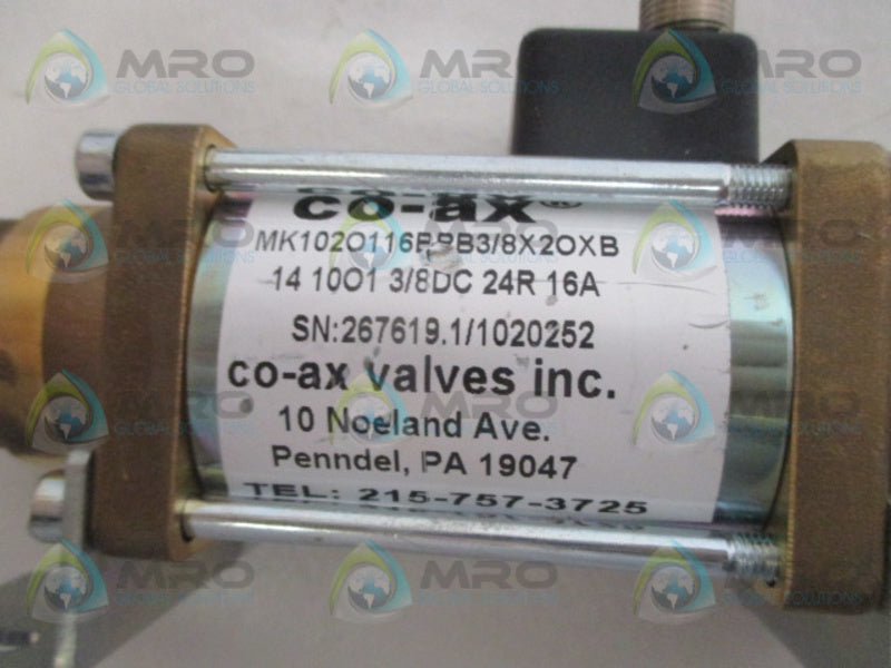 COAX VALVES MK102O116BPB3/8X2OXB VALVE  NSNP