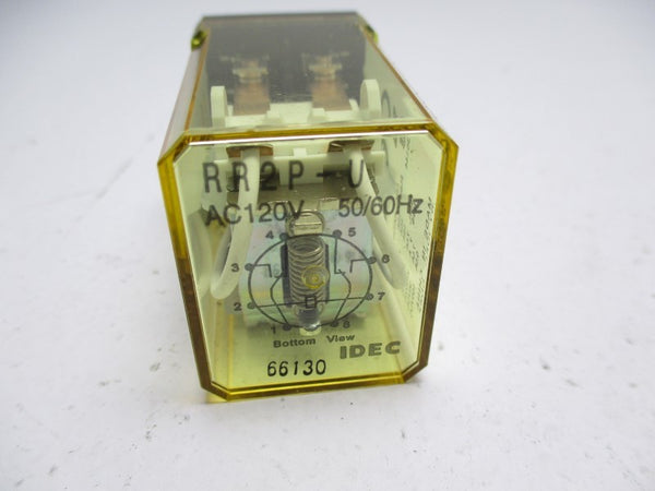 IDEC RR2P-U RELAY 120VAC  NSNP