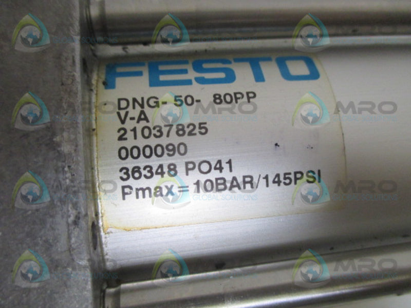 FESTO DNG-50-80PP-V-A PNEUMATIC CYLINDER  UNMP