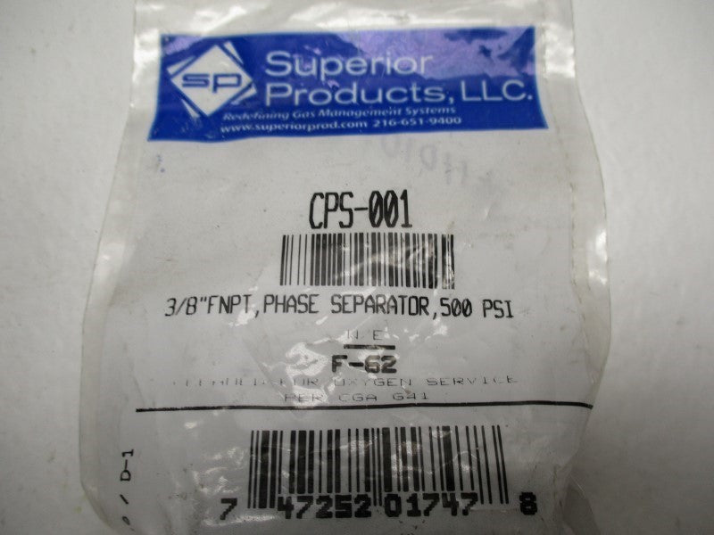 SUPERIOR PRODUCTS CPS-001  NSMP