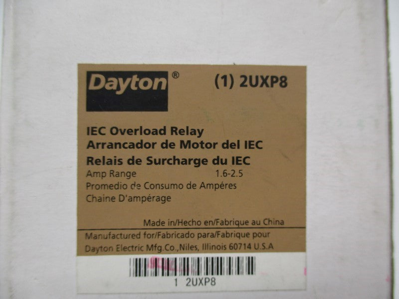 DAYTON 2UXP8  NSMP