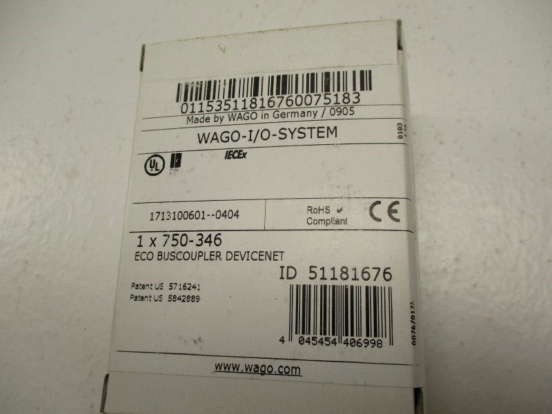 WAGO 750-346  NSFS