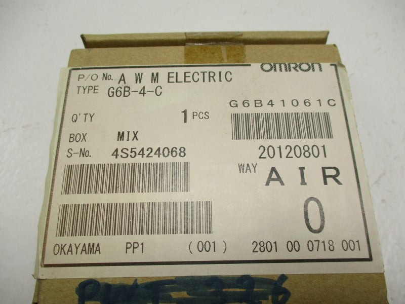 OMRON G6B-4-C  NSMP