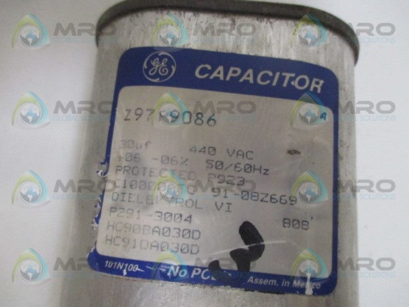 GENERAL ELECTRIC Z97F9086 CAPACITOR 30 UF 440VAC  UNMP