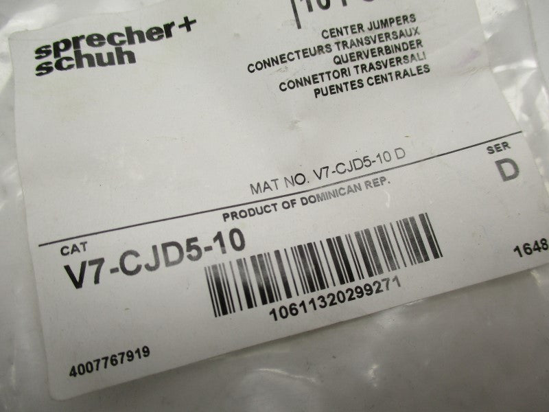 SPRECHENR+SCHUH V7-CJD5-10 NSNP