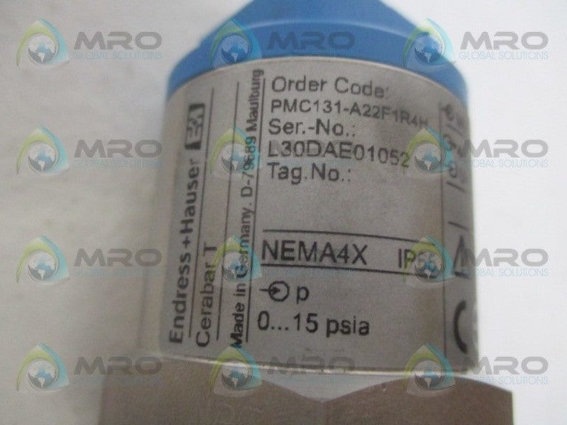 ENDRESS+HAUSER PMC131-A22F1R4H PRESSURE TRANSDUCER  NSNP