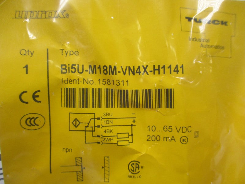 TURCK BI5U-M18M-VN4X-H1141 NSMP