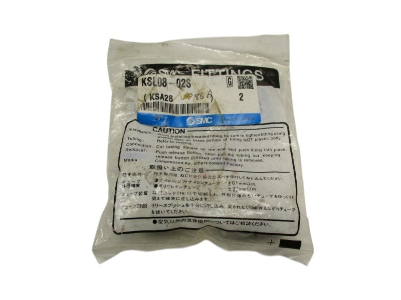 SMC KSL08-02S (PKG OF 2) NSMP
