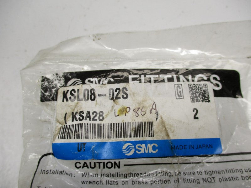 SMC KSL08-02S (PKG OF 2) NSMP