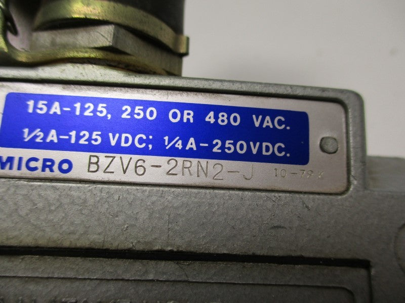 MICRO SWITCH BZV6-2RN2-J NSNP