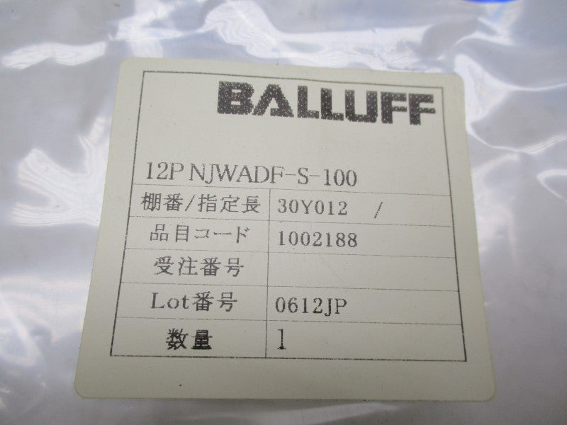 BALLUFF 12PNJWADF-S-100 NSMP