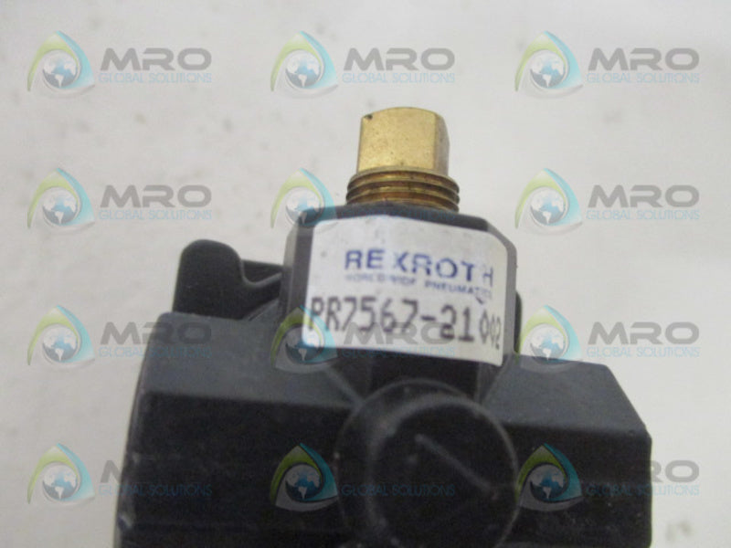 REXROTH PR7567-21001 REGULATOR  UNMP
