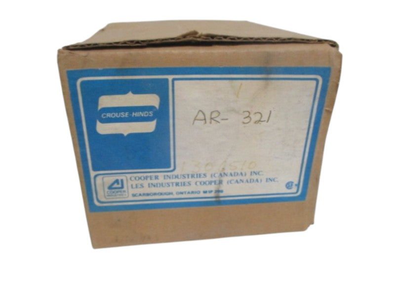 CROUSE HINDS AR321 RECEPTACLE 30A  NSMP