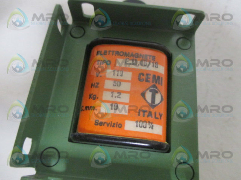 CEMI EM46/18 ELECTROMAGNET 110V  NSMP
