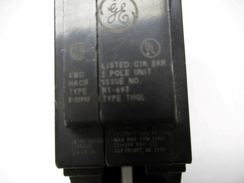 GENERAL ELECTRIC THQL115 120/240VAC 15A NSNP