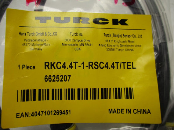 TURCK RKC4.4T-1-RSC4.4T/TEL NSMP