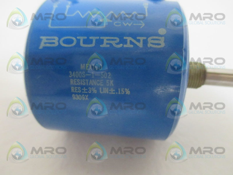 BOURNS 3400S-1-502 POTENTIOMETER  UNMP