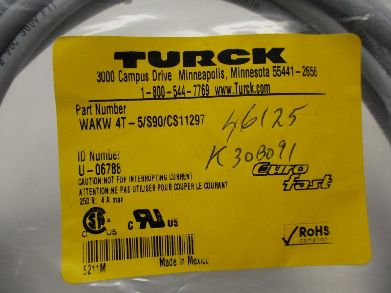 TURCK WAKW4T-5/S90/CS11297 NSMP