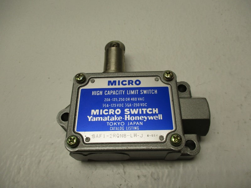 MICRO SWITCH BAF1-2RQN8-LH-J NSMP