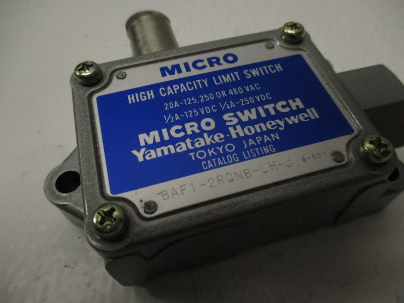 MICRO SWITCH BAF1-2RQN8-LH-J NSMP