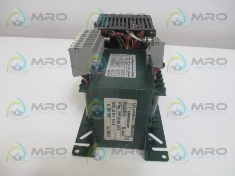 C.E.E ELECTROTEC AM2313 TANSFORMER 24VDC  UNMP
