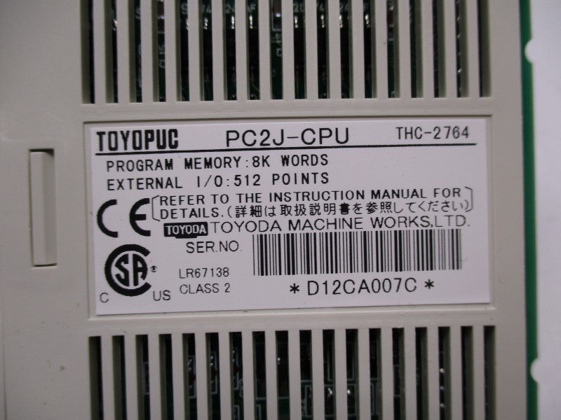 TOYODA THC-2764 NSMP