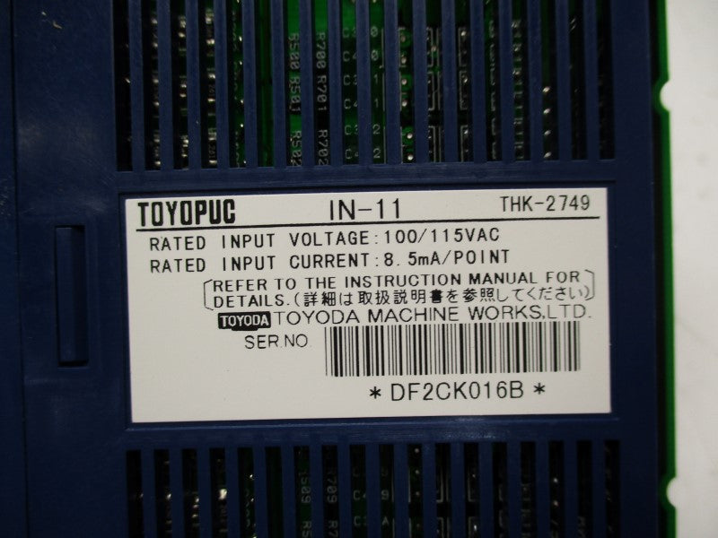 TOYODA IN-11 THK-2749 (AS PICTURED) NSMP
