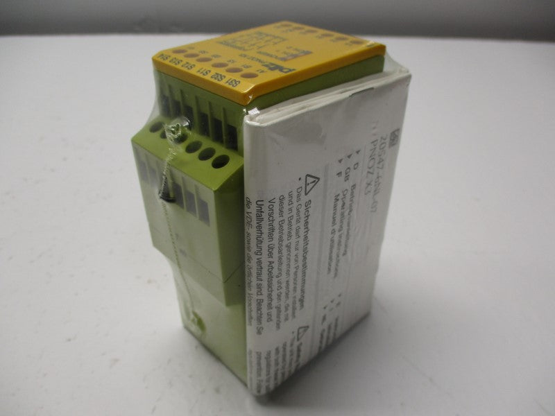 PILZ PNOZ-X3-110VAC-24VDC-3N/O-1N/C-1SO NSMP