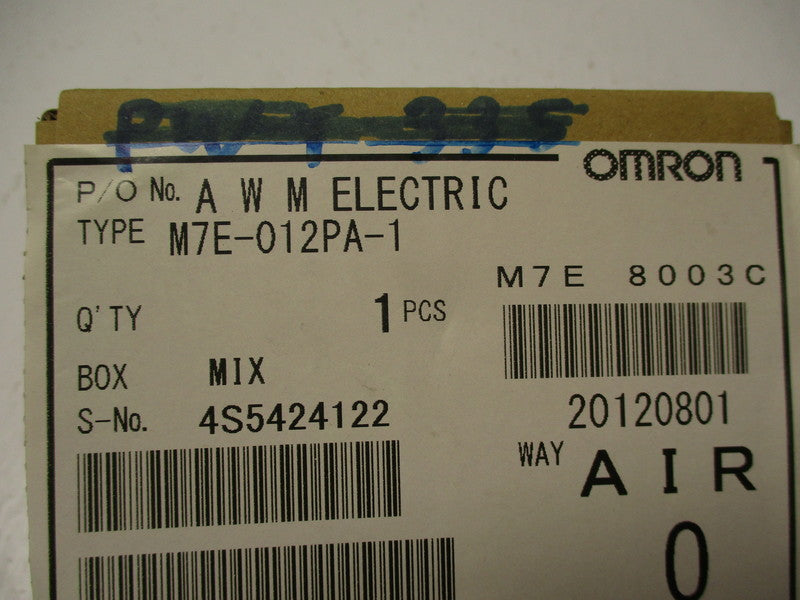 OMRON M7E-012PA-1 NSMP