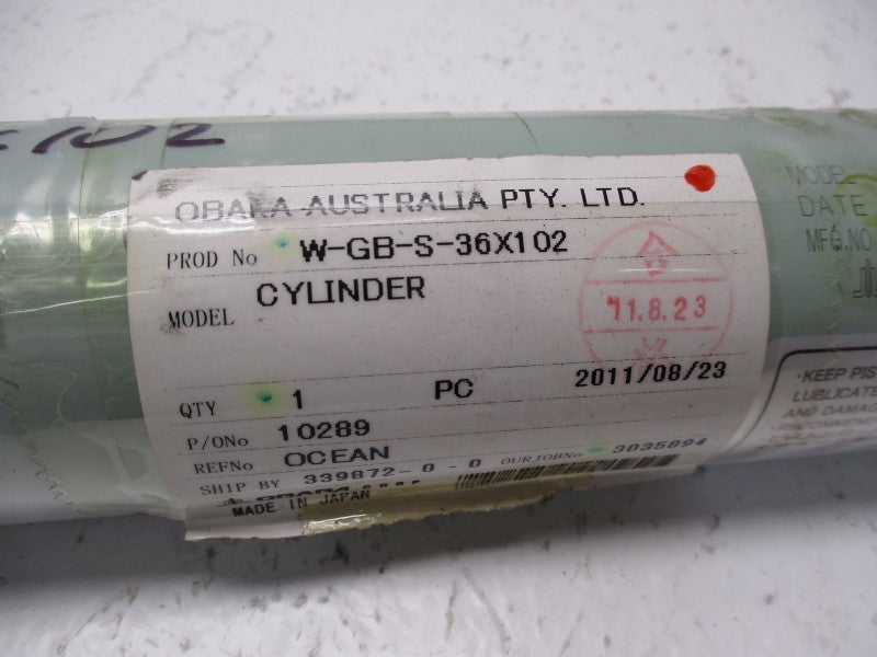 OBARA W-GB-S-36X102 NSMP