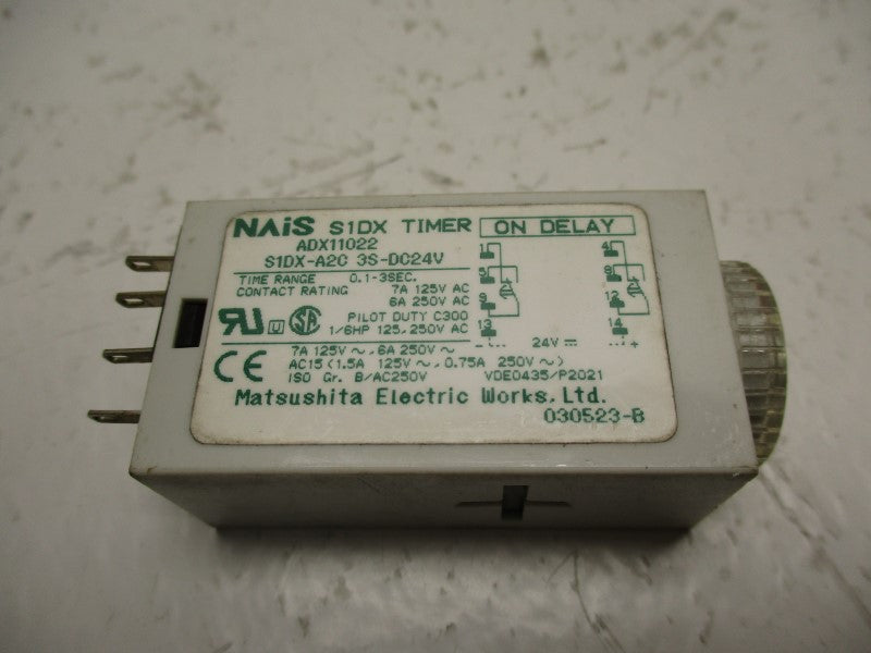MATSUSHITA ELECTRIC S1DX-A2C-3S-DC24V UNMP