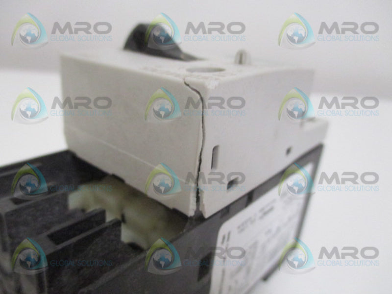 SIEMENS 3RV1011-1GA10 STARTER MOTOR PROTECTOR  (AS PICTURED)  UNMP