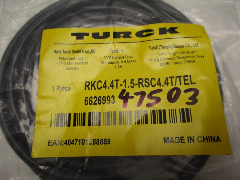 TURCK RKC4.4T-1.5-RSC4-4T/TEL NSMP