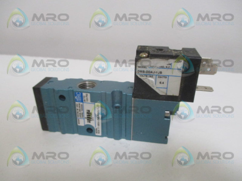 MAC 52A-11-B0A-DM-DDAJ-1JB SOLENOID VALVE 24VDC  UNMP