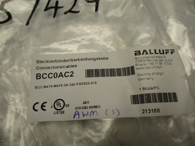 BALLUFF BCC0AC2 NSMP