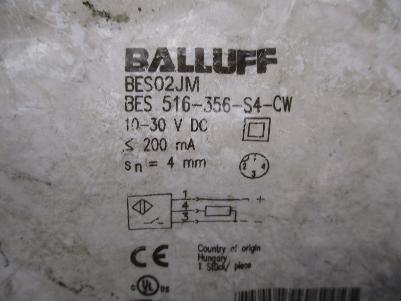 BALLUFF BES02JM BES516-356-S4-CW NSMP