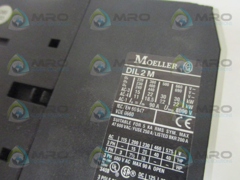 KLOCKNER MOELLER DILM2 CONTACTOR 240V (AS PICTURED)  NSNP