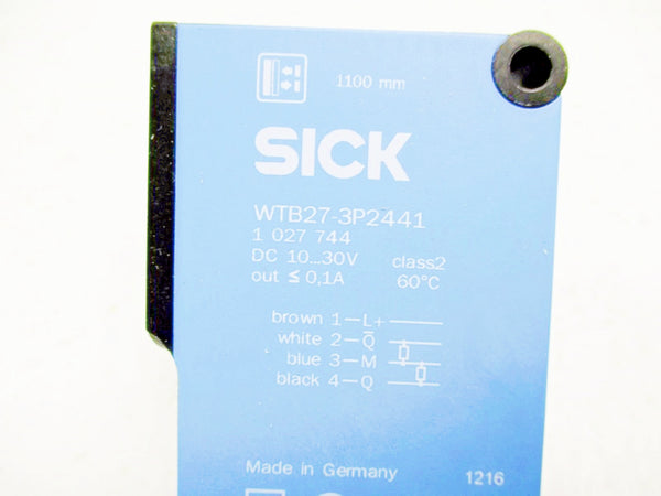 SICK WTB27-3P2441 1027744 10-30VDC 0.1A NSMP