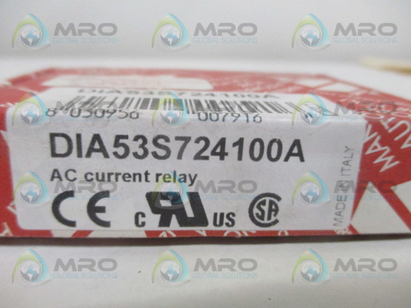 CARLO GAVAZZI DIA53S724100A AC CURRENT RELAY  NSMP