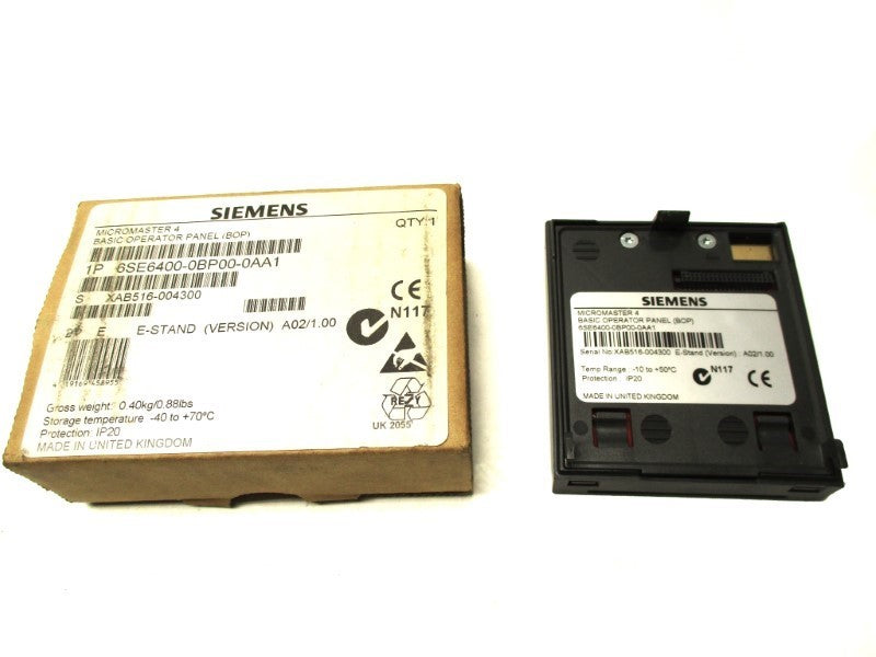 SIEMENS 6SE6400-0BP00-0AA1 NSMP
