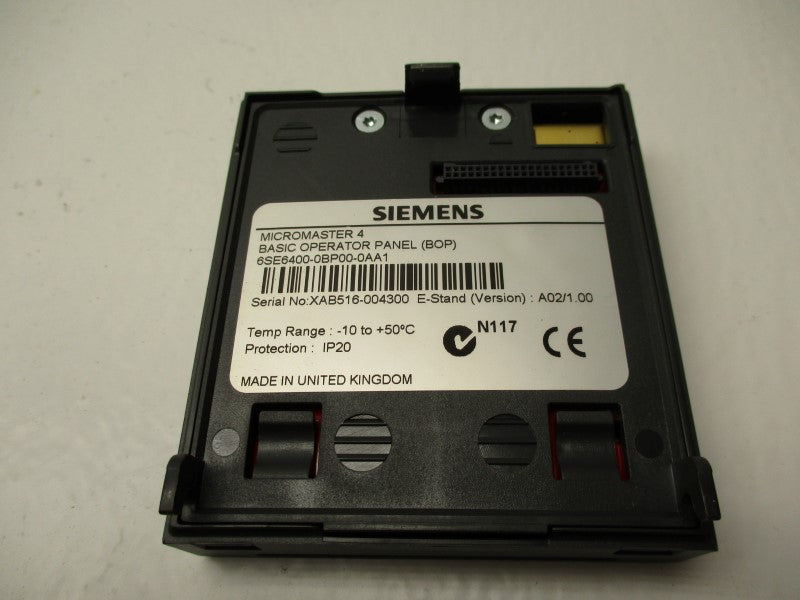 SIEMENS 6SE6400-0BP00-0AA1 NSMP