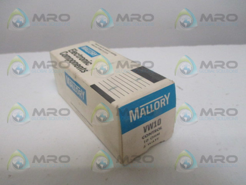 MALLORY VW10 POTENTIOMETER  NSMP