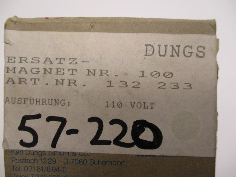 DUNGS TECHNIC 132233 110V NSMP