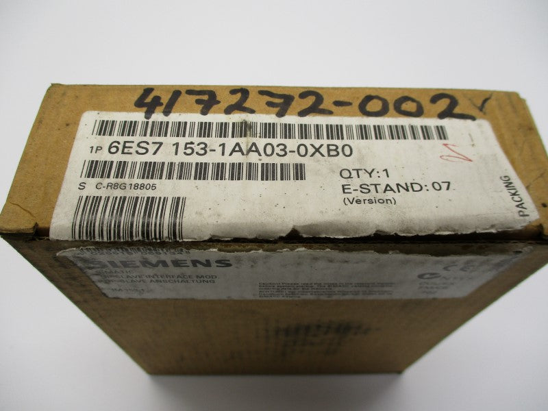 SIEMENS 6ES7153-1AA03-0XB0 NSMP