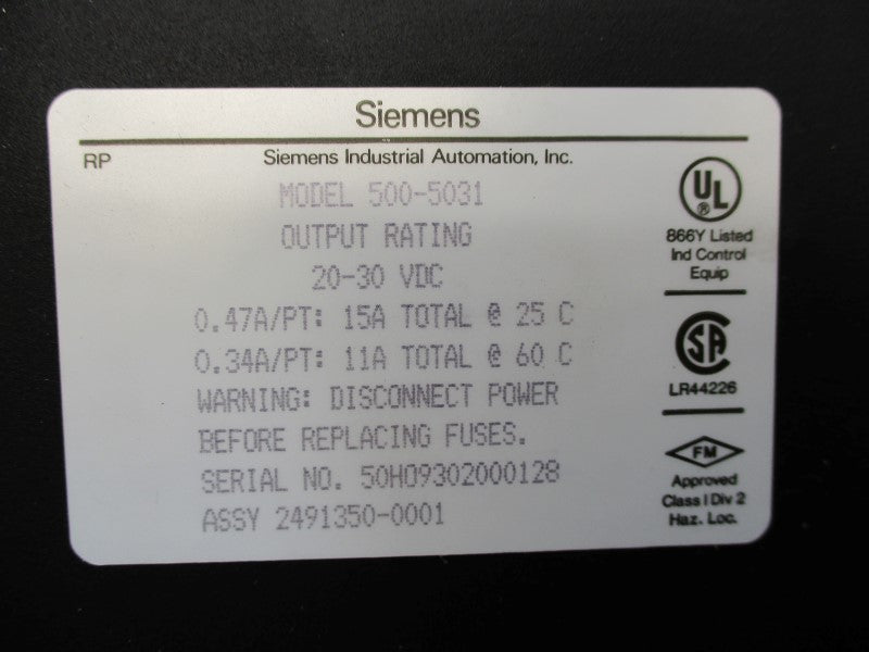 TEXAS INSTRUMENTS 500-5031 UNMP