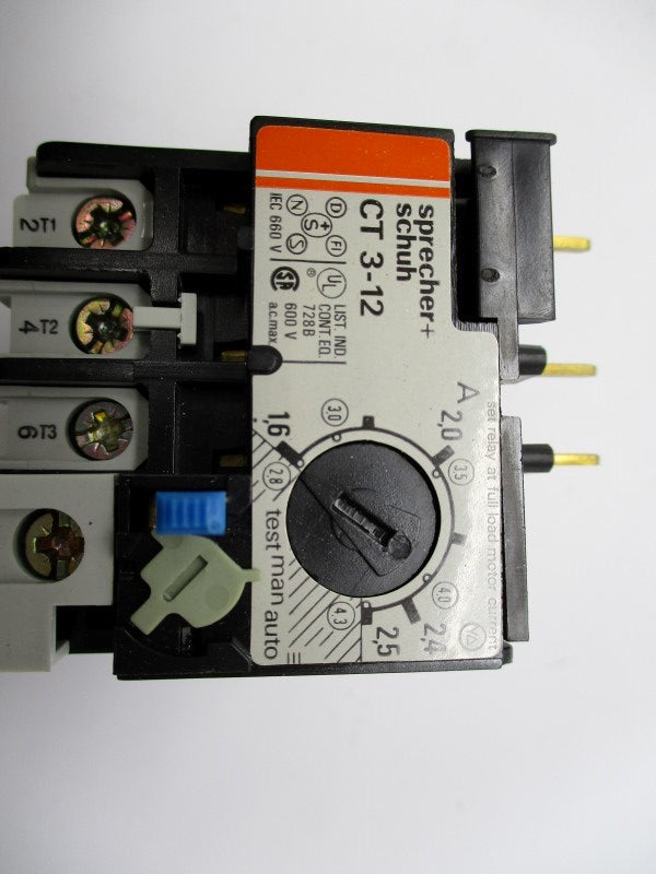 SPRECHER+SCHUH CT3-12-1.6-2.5  1.6-2.5A NSMP
