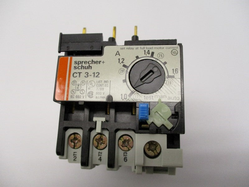 SPRECHNER+SCHUH CT-3-12-1.6 1.0-1.6A NSMP