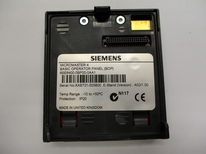 SIEMENS 6SE6400-0BP00-0AA1 NSNP